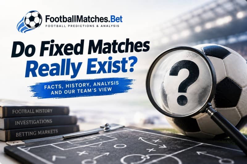 Do Fixed Matches Really Exist Do Fixed Matches Really Exist